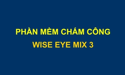 Phần Mềm Chấm Công Wise Eye Mix 3